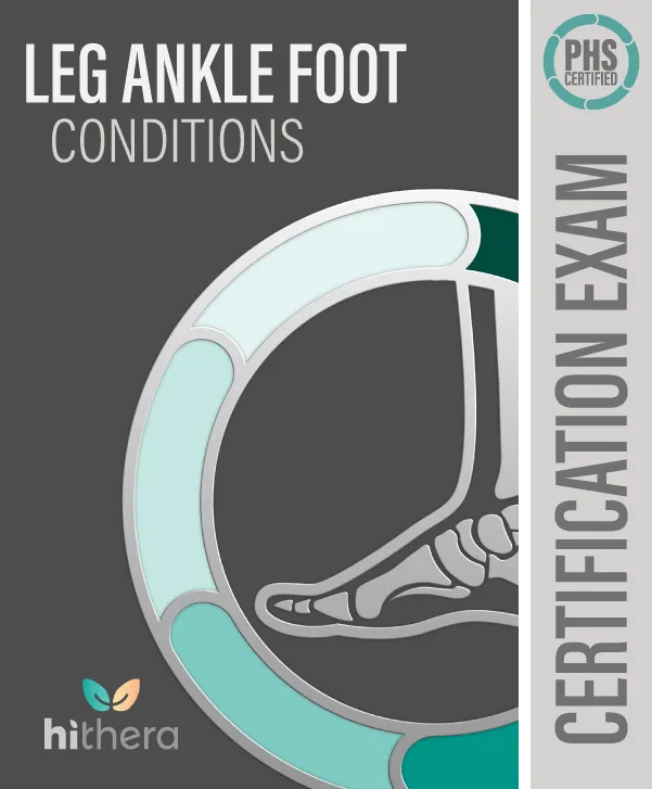 PHS Certified Covers_Leg Ankle Foot Conditions