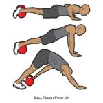 Core_Bell Touch Push Up_Kettle bells