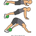 Core_Bell Touch Push Up_dumbbell