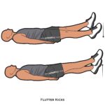Core_Flutter Kicks_bodyweight