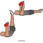 Core_Leg Raise_Kettle bells
