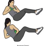Core_Russian Twist_dumbbell