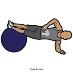 Core_Side Plank_body ball