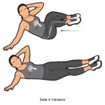 Core_Side V Crunch_bodyweight