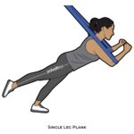 Core_Single Leg Plank_suspension