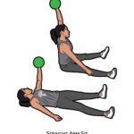 Core_Straight Arm Sit_dumbbell