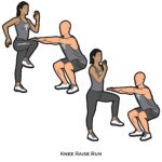 Easy_Knee Raise Run_Partner Workout
