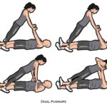 Hard_Dual Pushups_Partner Workout