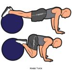 Lower Body_Knee Tuck_body ball