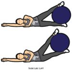 Lower Body_Side Leg Lift_body ball