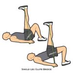 Lower Body_Single-Leg Glute Bridge_resistance band_c