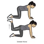 Lower body_Donkey Kicks_bodyweight