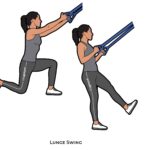 Lower body_Lunge Swing_suspension