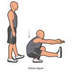 Lower body_Pistol Squat_bodyweight