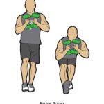 Lower body_Pistol Squat_dumbbell