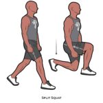 Lower body_Split Squat_bodyweight
