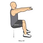 Lower body_Wall Sit_bodyweight