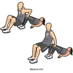 Moderate_Bridge Dip_Partner Workout
