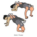 Moderate_Static T-Plank_Partner Workout