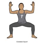 Standing pose_Goddess Squat_yoga