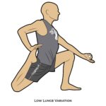 Standing pose_Low Lunge Variation_yoga