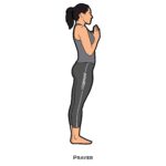Standing pose_Prayer_yoga