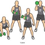 Total body_Clean_dumbbell
