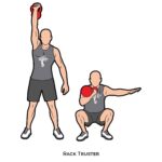 Total body_Rack Truster_Kettle bells