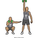 Total body_Rack Truster_dumbbell