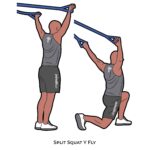 Total body_Split Squat Y Fly_suspension