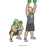 Total body_Thruster_dumbbell