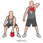 Total body_Upright Pull_Kettle bells