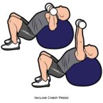 Upper Body_Incline Chest Press_body ball