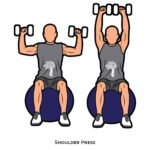 Upper Body_Shoulder Press_body ball