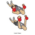 Upper body_Chest Press_Kettle bells
