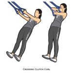 Upper body_Crossing Clutch Curl_suspension