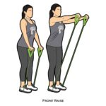 Upper body_Front Raise_resistance band_c