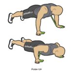 Upper body_Push-Up_resistance band_c