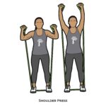 Upper body_Shoulder Press_resistance band_c