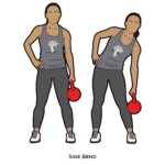 Upper body_Side Bend_Kettle bells