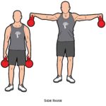Upper body_Side Raise_Kettle bells