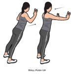 Upper body_Wall Push-Up_bodyweight